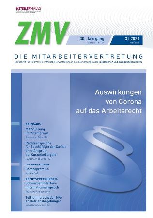 ZMV-Einzelheft 3/2020
