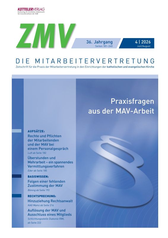 ZMV-Einzelheft 4/2026