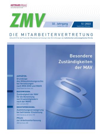 ZMV-Einzelheft 5/2022