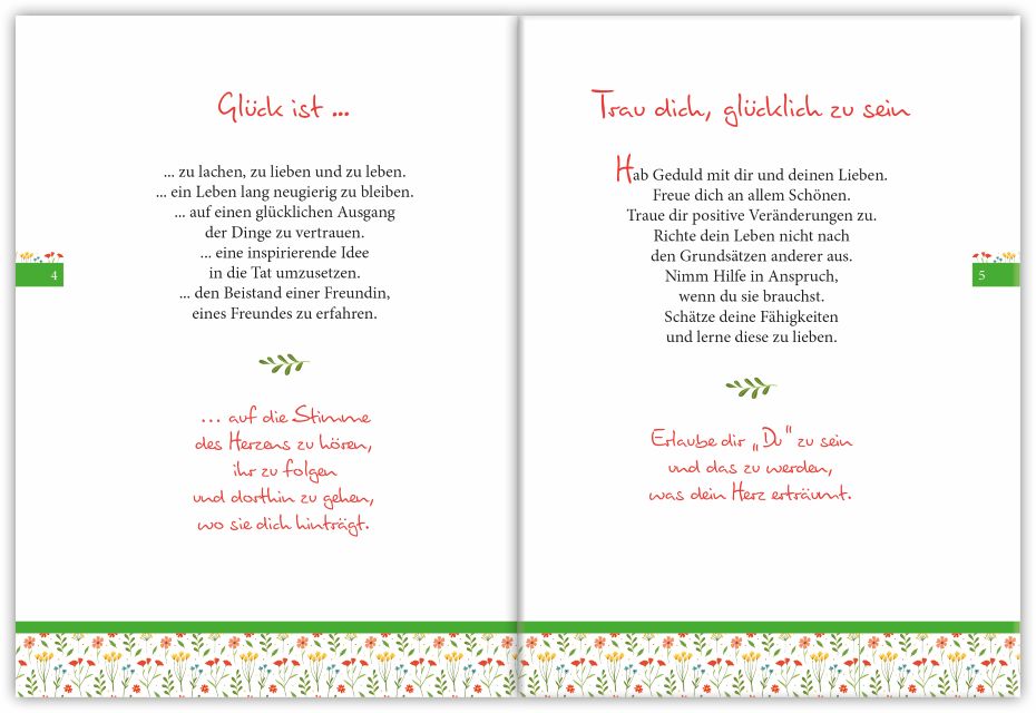 Geschenkheft - Ich wünsch dir Glück