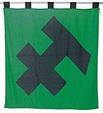 Fahne/Banner grün