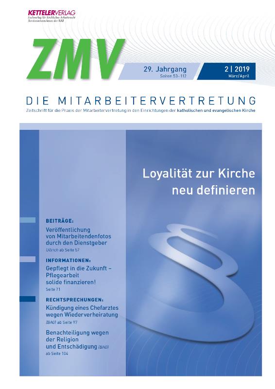 ZMV-Einzelheft 2/2019