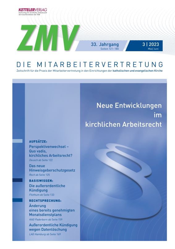 ZMV-Einzelheft 3/2023