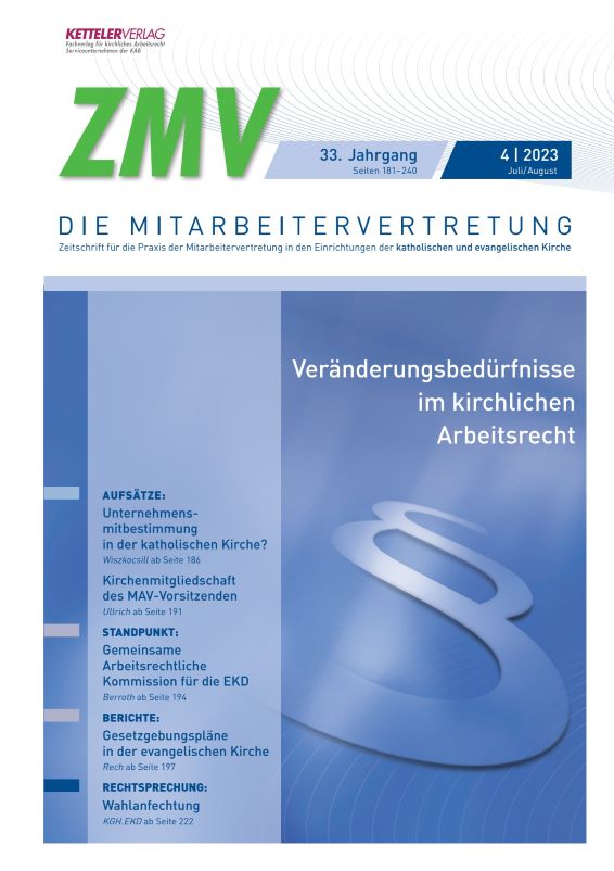 ZMV-Einzelheft 4/2023
