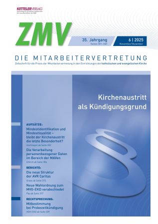 ZMV-Einzelheft 6/2025